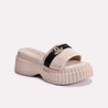 cora fawn chunky slippers