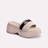 cora fawn chunky slippers