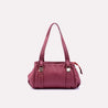 cotswold maroon casual shoulder bag