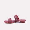 cressida maroon fancy slippers for women