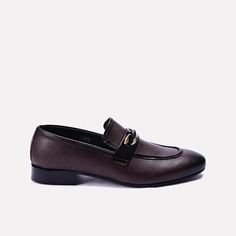 cruise mens brown formal shoes