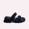 daphne black women chunky slippers