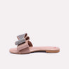 delilah peach fancy slippers for women