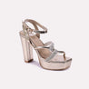 diane gold bridal heel sandals