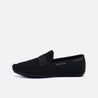 dorian black classic penny loafers for men