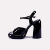 elise black high heel sandals for women