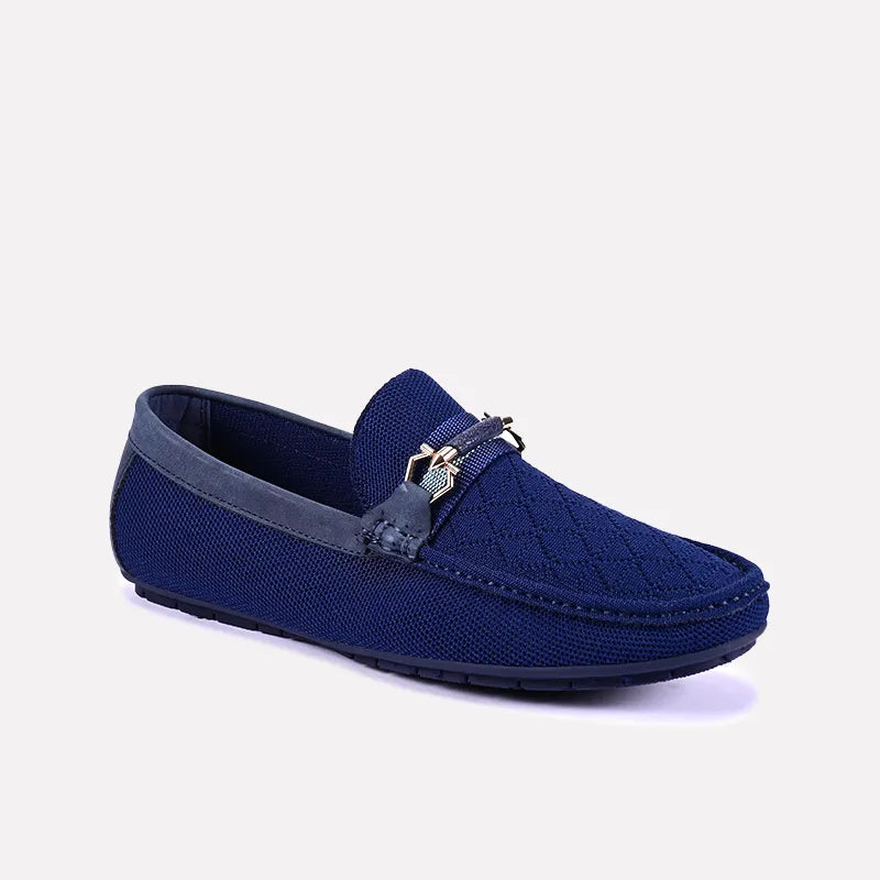 ellis blue classic loafers