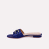 Elowen Blue Casual Slippers For Women