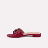 Elowen Maroon Casual Slippers For Women