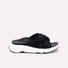 elspeth women black comfy slippers