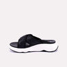 elspeth black comfy slippers for women