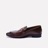 eminence brown formal shoes for men