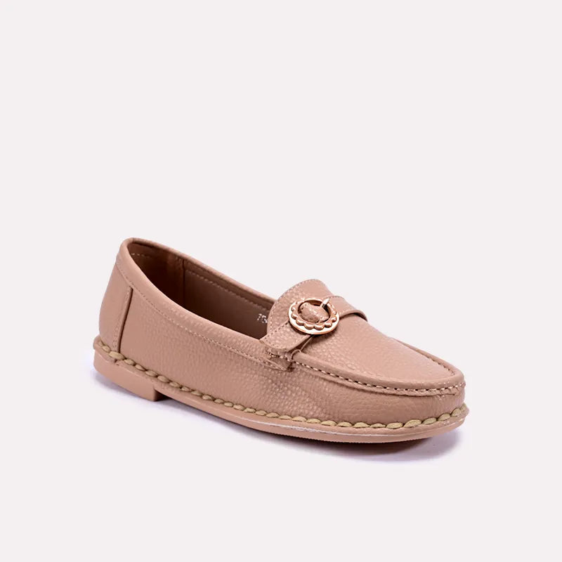 estelle fawn fancy loafer pumps