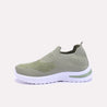 ethelinda green slip on sneakers for women