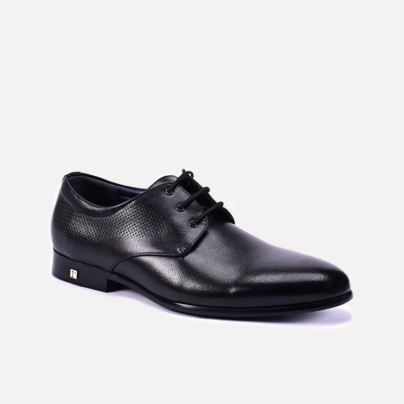 eton black oxford shoes