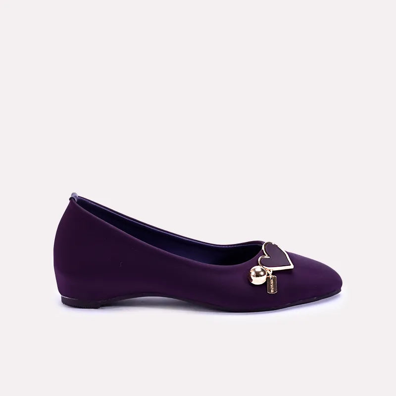 eulia womens purple fancy pumps