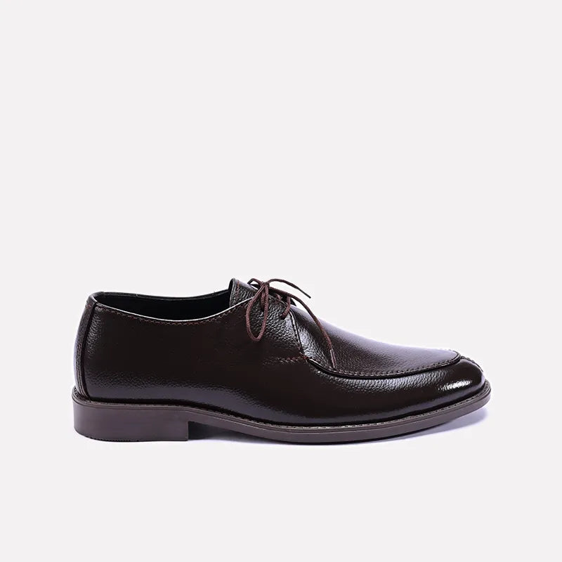 falcon mens brown oxford shoes