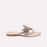 Womens Fawn Flat Fancy Slippers