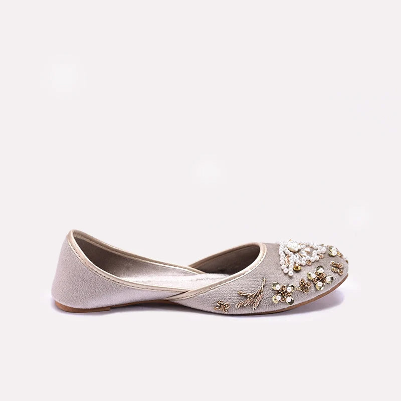 Womens Fawn Khussa