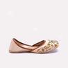 Womens Fawn Khussa