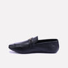 fletcher black classic loafers for mens