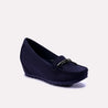 francesca blue casual pumps