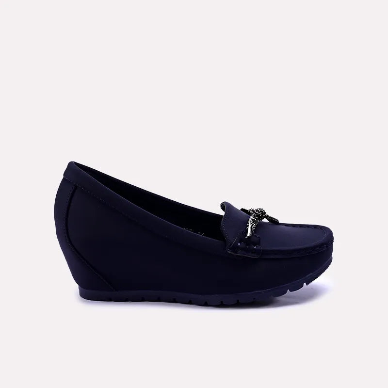 francesca womens blue casual pumps