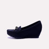 francesca blue casual pumps for womens