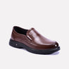 franklin brown slip on casual shoes