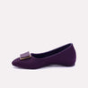 freya purple casual pumps for women