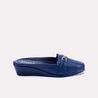 galadriel womens blue casual moccasins