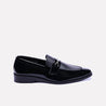 gareth mens black glossy dress shoes