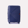 glide voyage blue trolley bag