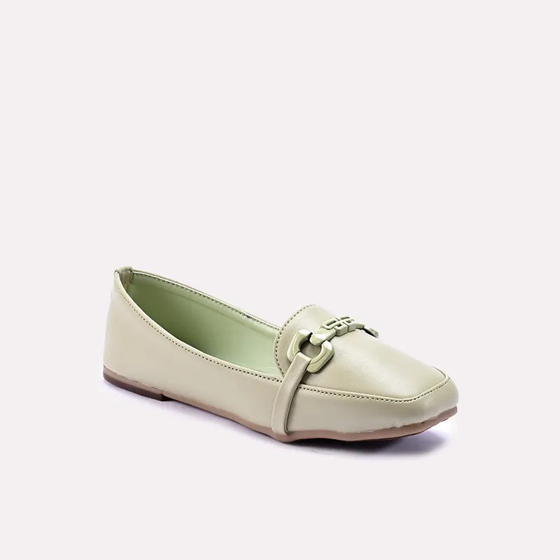 glowna green casual pumps