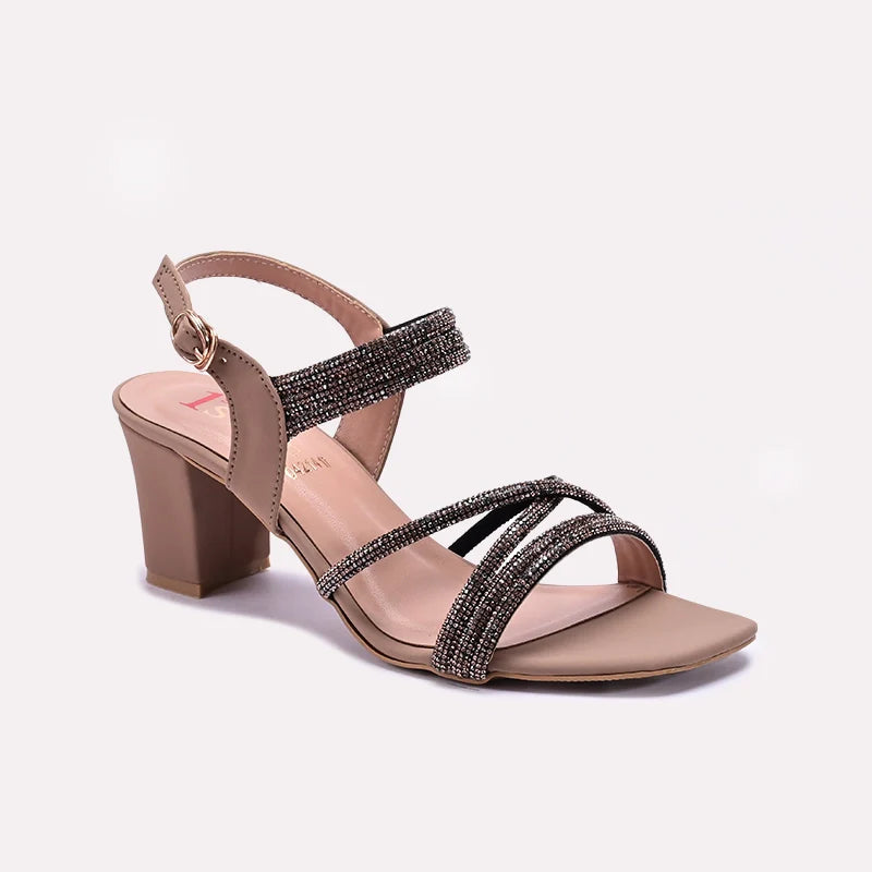 Gold Fancy Sandals