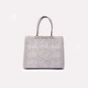 Gray Casual Shoulder Bag