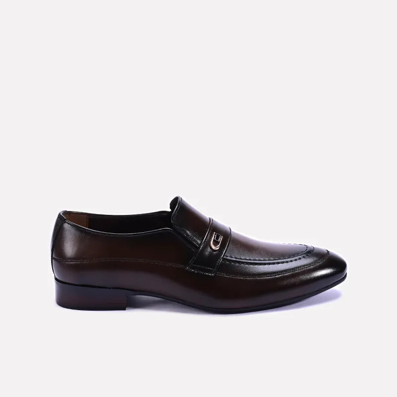 grayson brown formal loafers