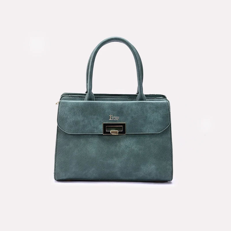 Green Casual Shoulder Bags