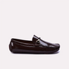 griffith mens brown glossy horsebit loafers