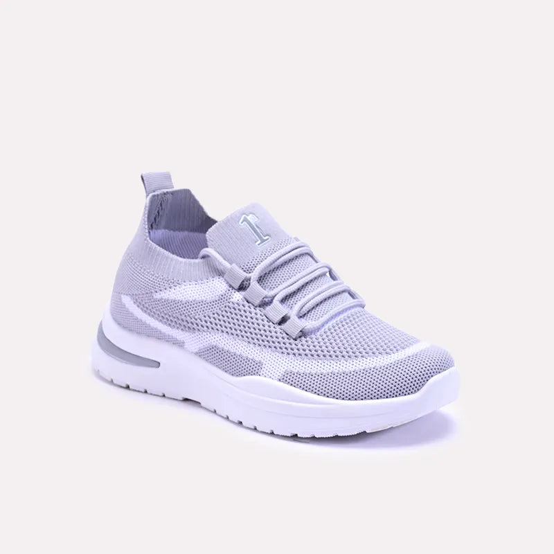 gwendolyn gray perforated sneakers