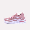 gwendolyn pink perforated sneakers for women