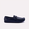 halston mens blue textured loafers