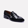 harrington black perforated dress shoes 0111151