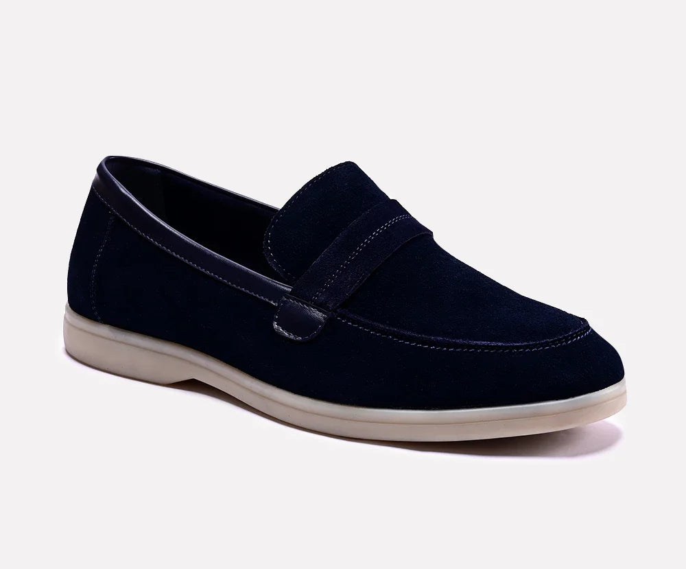 harrison blue casual shoes