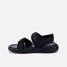 harry men black sport sandals