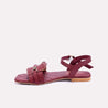 hartford maroon casual sandals for womens