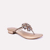 helena gold fancy slippers