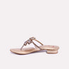 helena gold fancy slippers for women