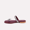 hermion maroon fancy slippers for women