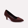 imogen brown casual court shoes